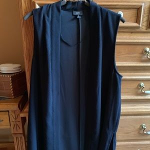 Mossimo long sleeveless cardigan